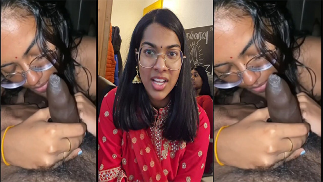 Tamil Hot Girl Blowjob to Uncut Cock – Viral Mms Video Watch Online