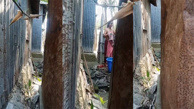 Neighbour Village Bhabi Bathing Porn Video Viral