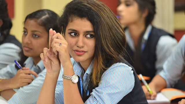Cute Actor Priya Prakash Varrier Romance Full Video