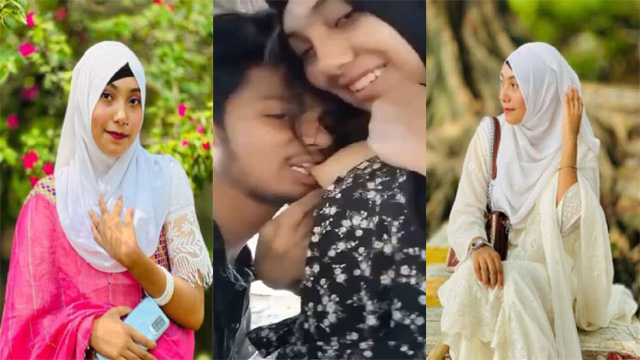 Horny Hijabi Girl Outdoor Kissing Smooching And Boobs Sucking XXX