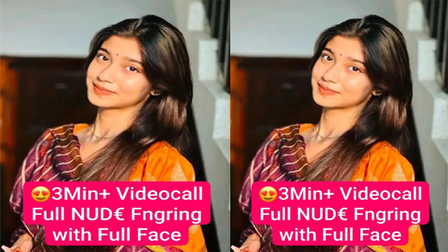 Cute Desi GF Viral Snapchat – Videocall Full Nude Fingering Video HD