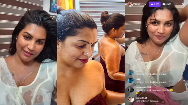 Exclusive Live – Reshma Topless Showing Nudes