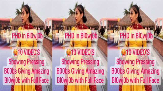 Desi GF PHD in Blowjob Boobs – Giving Amazing Mms Video