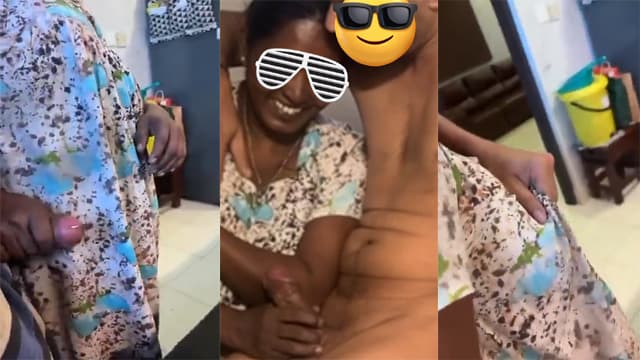 Mallu Mature Maid Fucking Blowjob by Her House Owner Mms Video