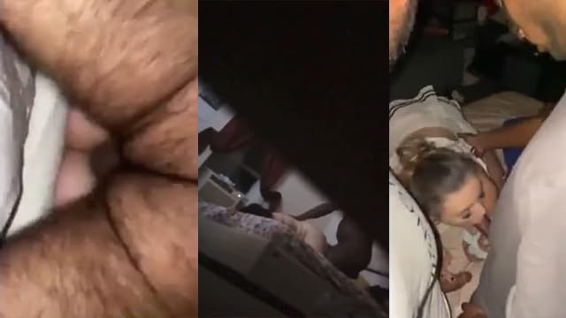 Son Watching Mom Hard Fuck Valentine’s Boyfriend