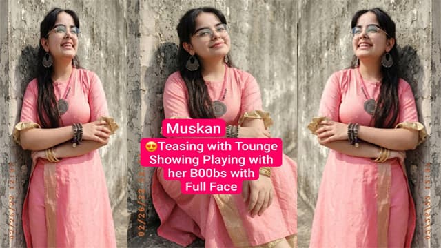 Exclusive Muskan Miss Charming Hot Teasing Viral