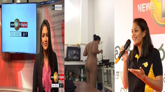 Naked Lankan News Babe – Cooking Pussy Tease MMS