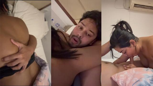 Indian Horny Couple Enjoying Sex In Hotel